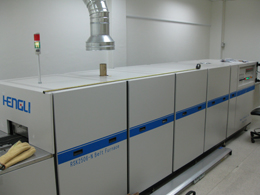 continuous DSSC processing furnace
