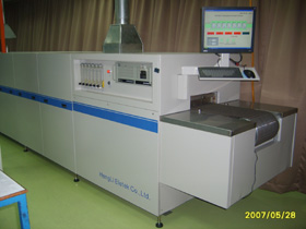 Belt Furnaces for solar cell and electronics industries