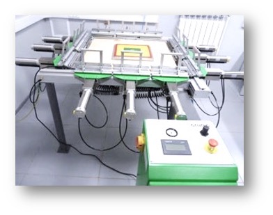 Screen-printing machine