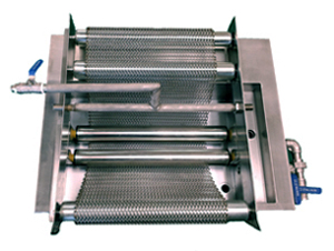 ultrasonic belt cleansing