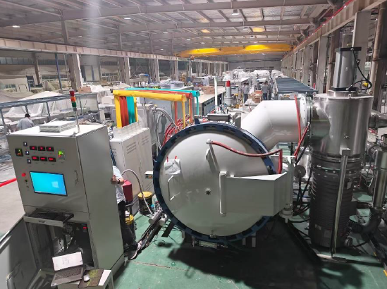 Industrial vacuum brazing furnace for liquid cooling plates, heat exchangers and AMB substrates