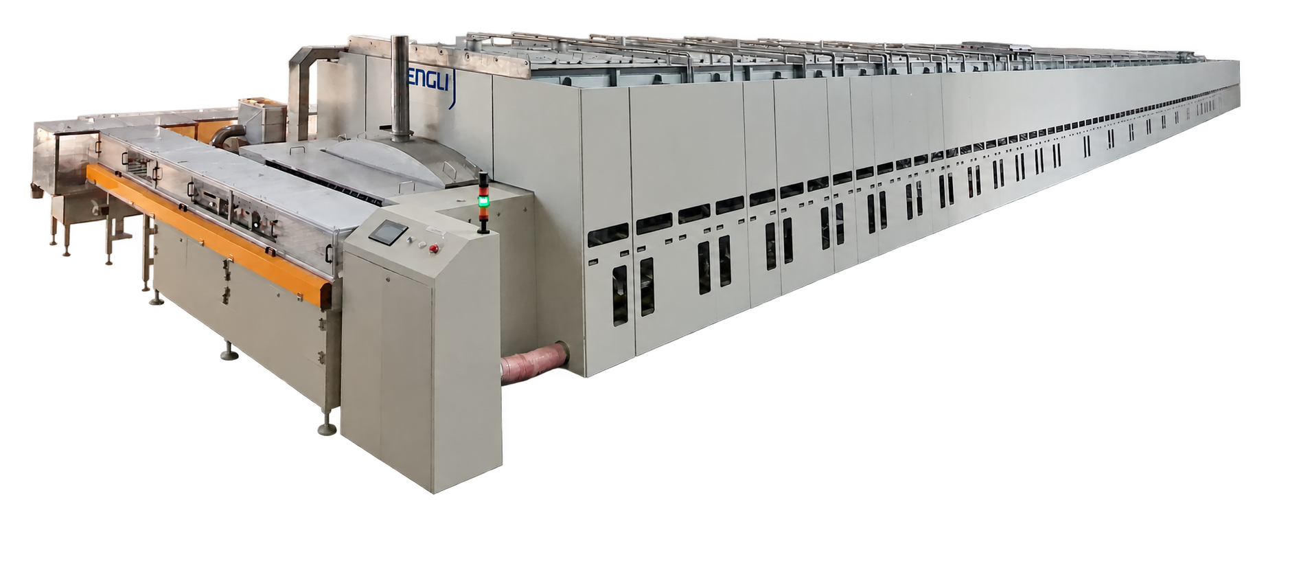 XMZ industrial roller hearth kiln for high-temperature continuous processing